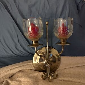 Home Interiors Elegant Gold sconce